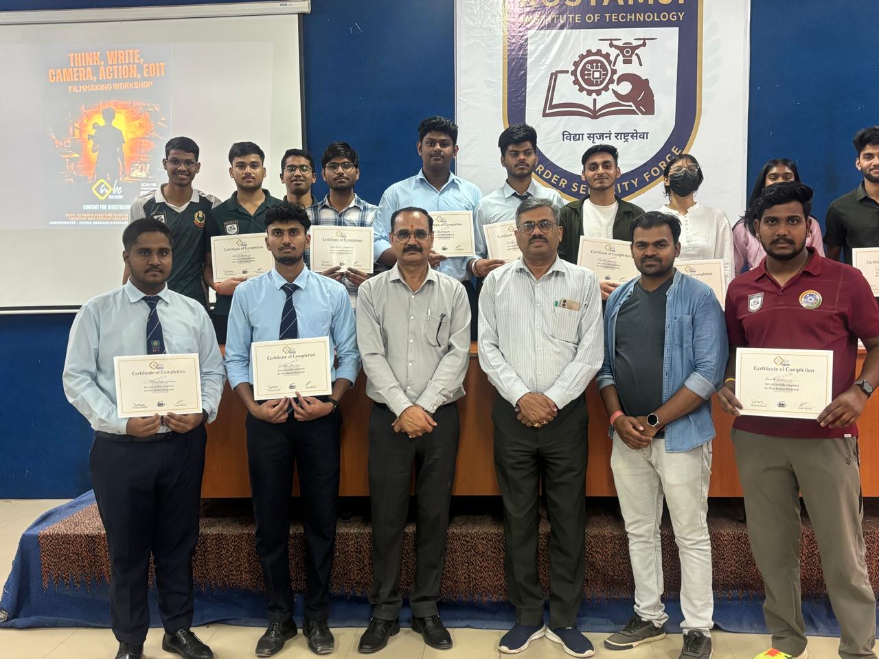 Workshop on Filmmaking & Content Creation at RJIT