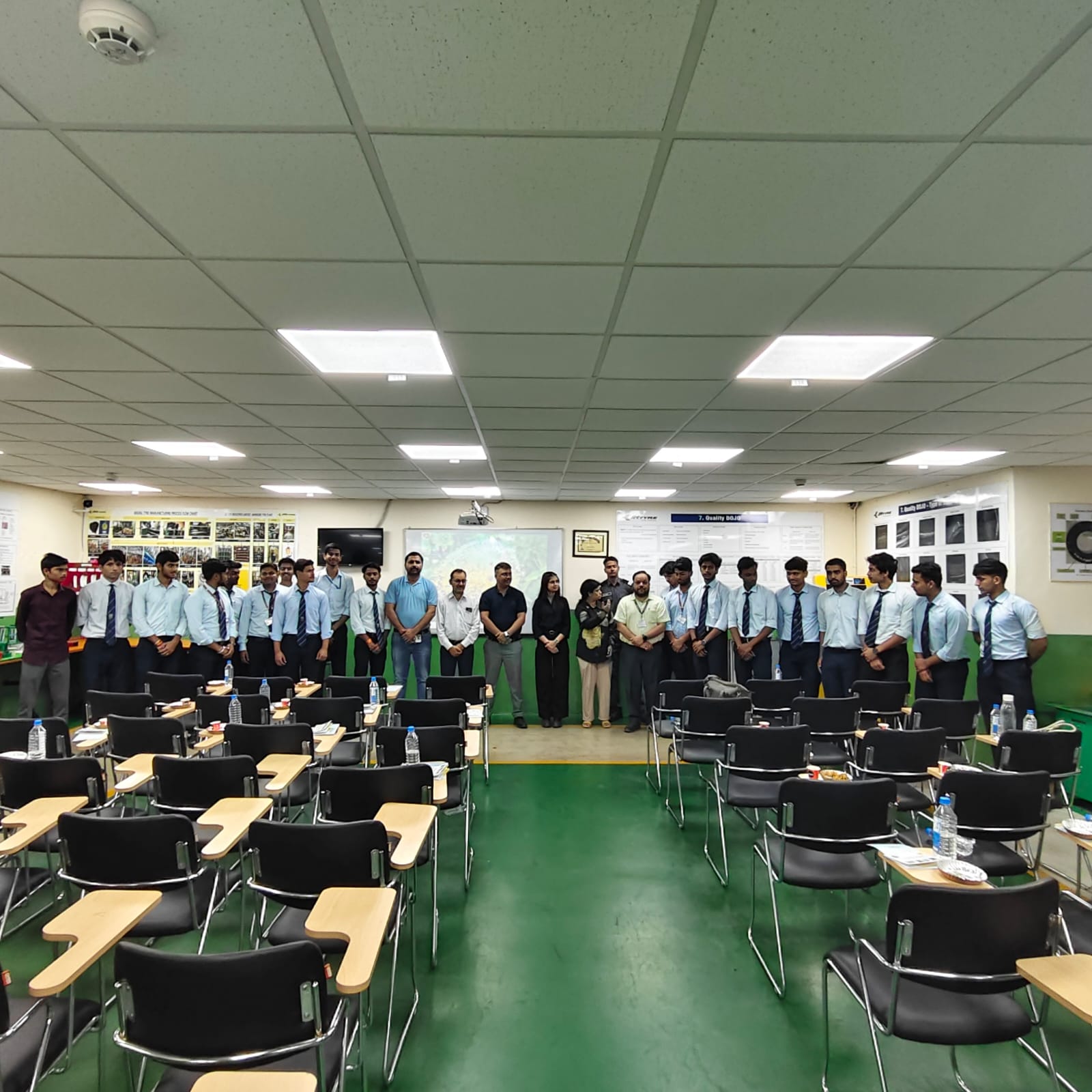 Industrial Visit – JK Tyre, Banmore Plant
