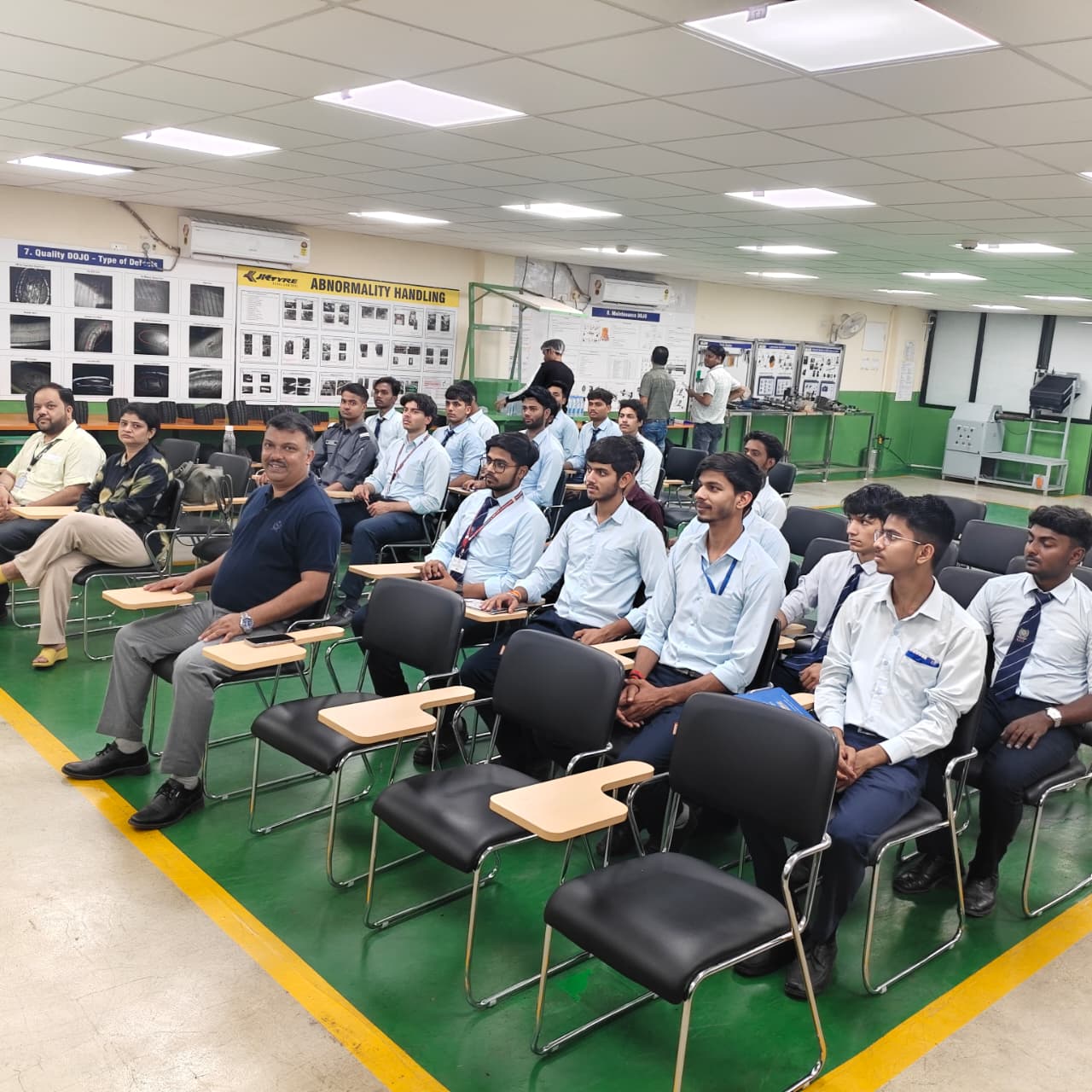 Industrial Visit – JK Tyre, Banmore Plant