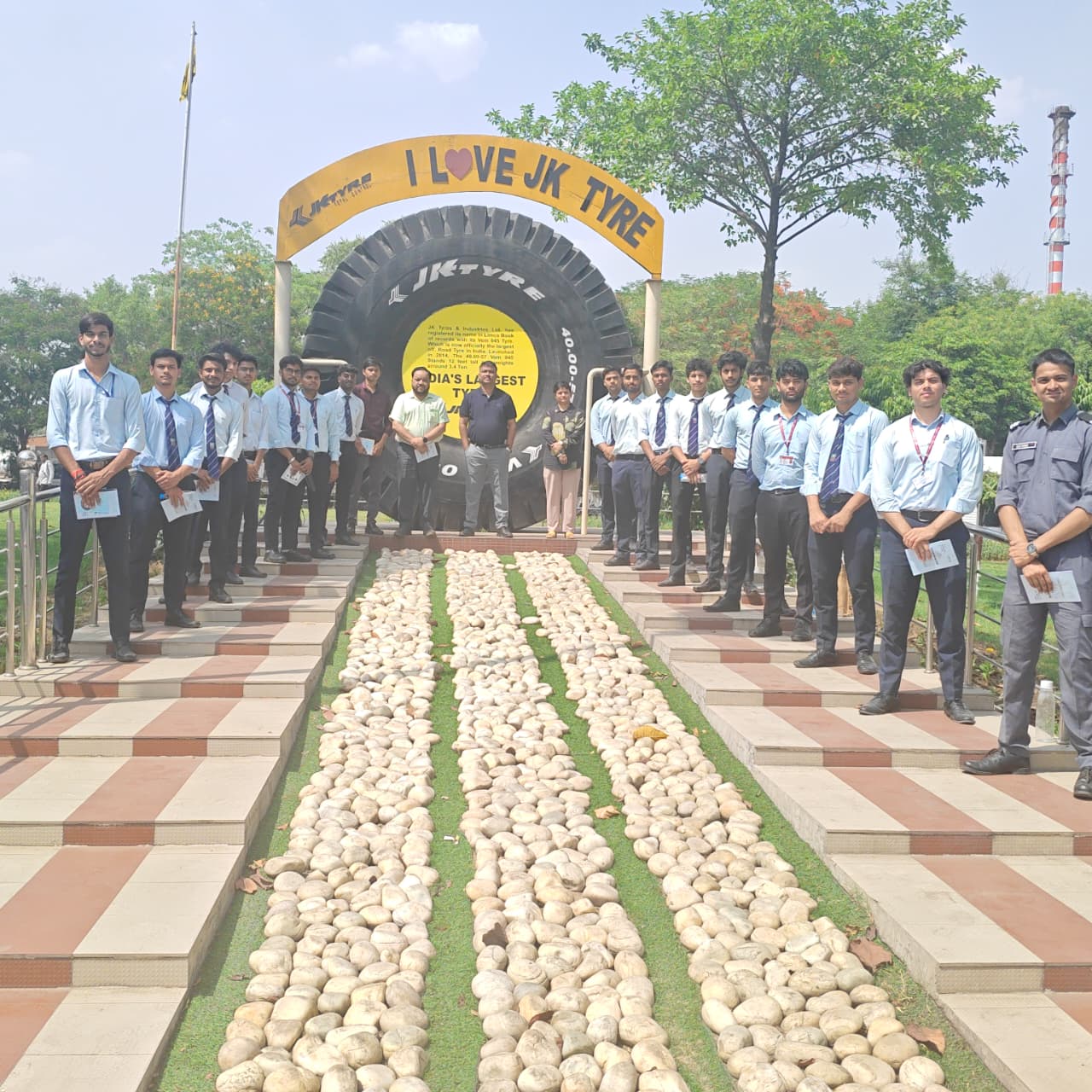 Industrial Visit – JK Tyre, Banmore Plant